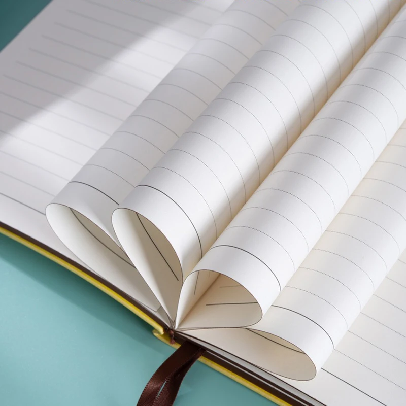 High-value A5 PU Leather Notebook Custom LOGO Primary School Student Handbook Business Meeting Notepad New Year's Gift Book