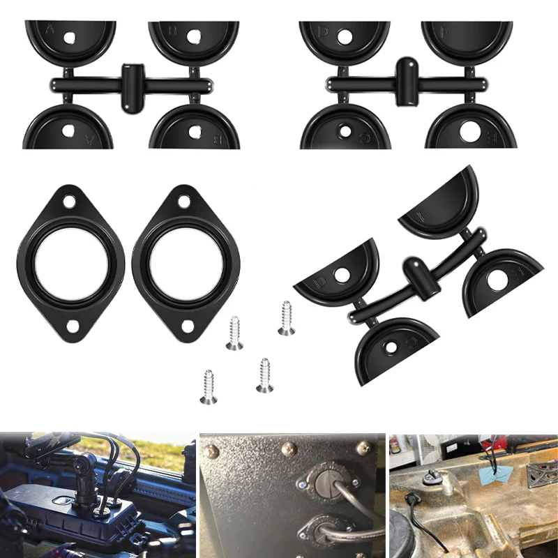 

EMS-1001 GridLoc Through Hull Wiring Kits for Device Battery Connections|Kayak Fishing Accessories