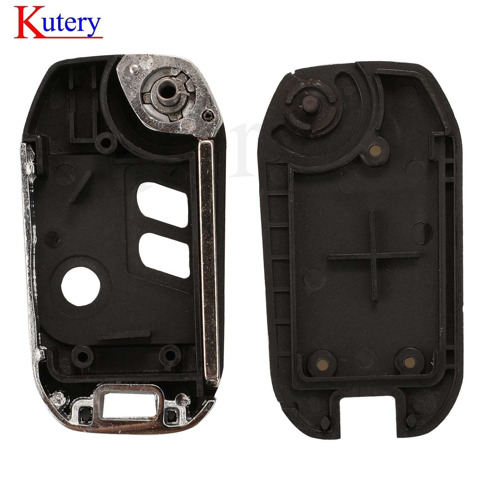 jingyuqin Replacement Shell Modified Folding Remote Key Case Fob 2/3 Buttons For Subaru Legacy Forester Outback Impreza