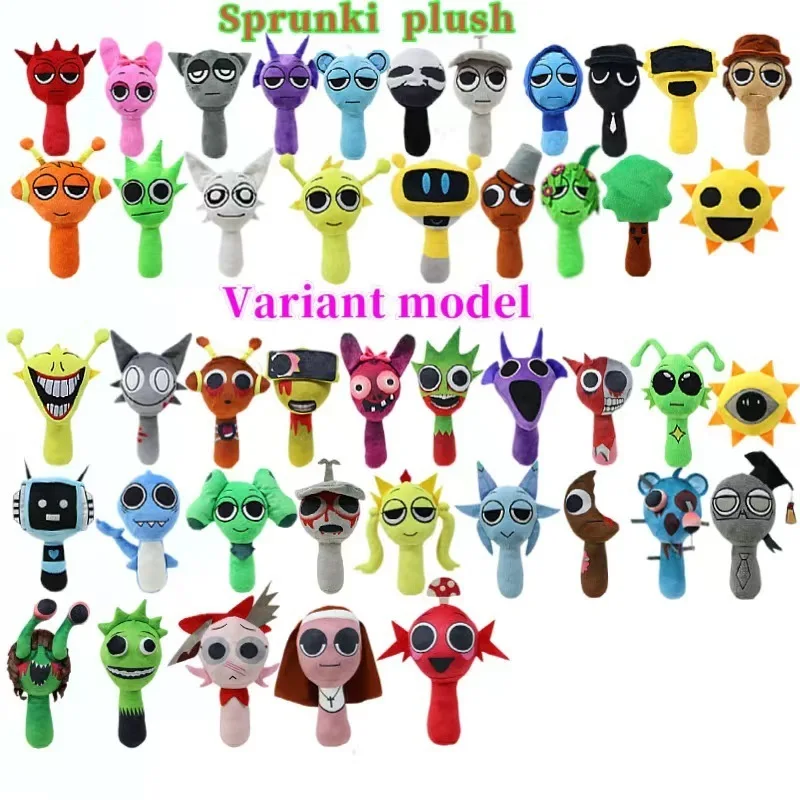 Sprunki Game Toy Sprunki Plush Toy Incredibox Sprunki Doll Wenda Jevin Oren Stuffed Dolls Animal Peluches Plushies Incredibox