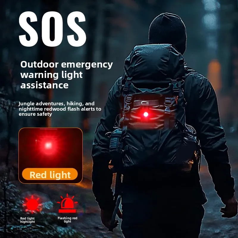 

CLS Mini Thumb Clip Brim Light - LED Strong Light Portable Multifunctional Outdoor Emergency Flashlight
