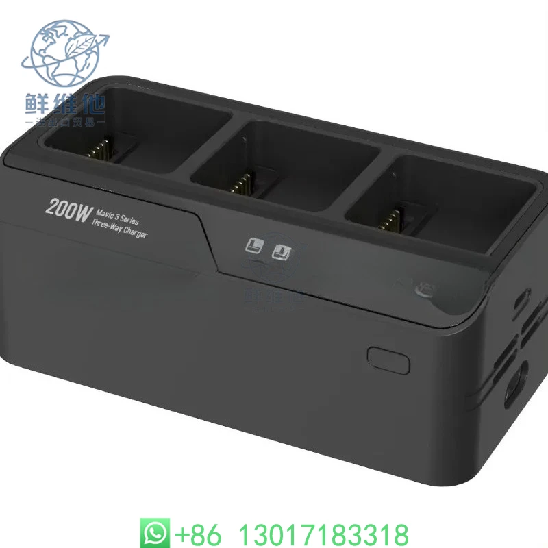 

200W Three Way Fast Charger Battery Charging Hub for dj Mavic3 Battery Replacement dro Accessories
