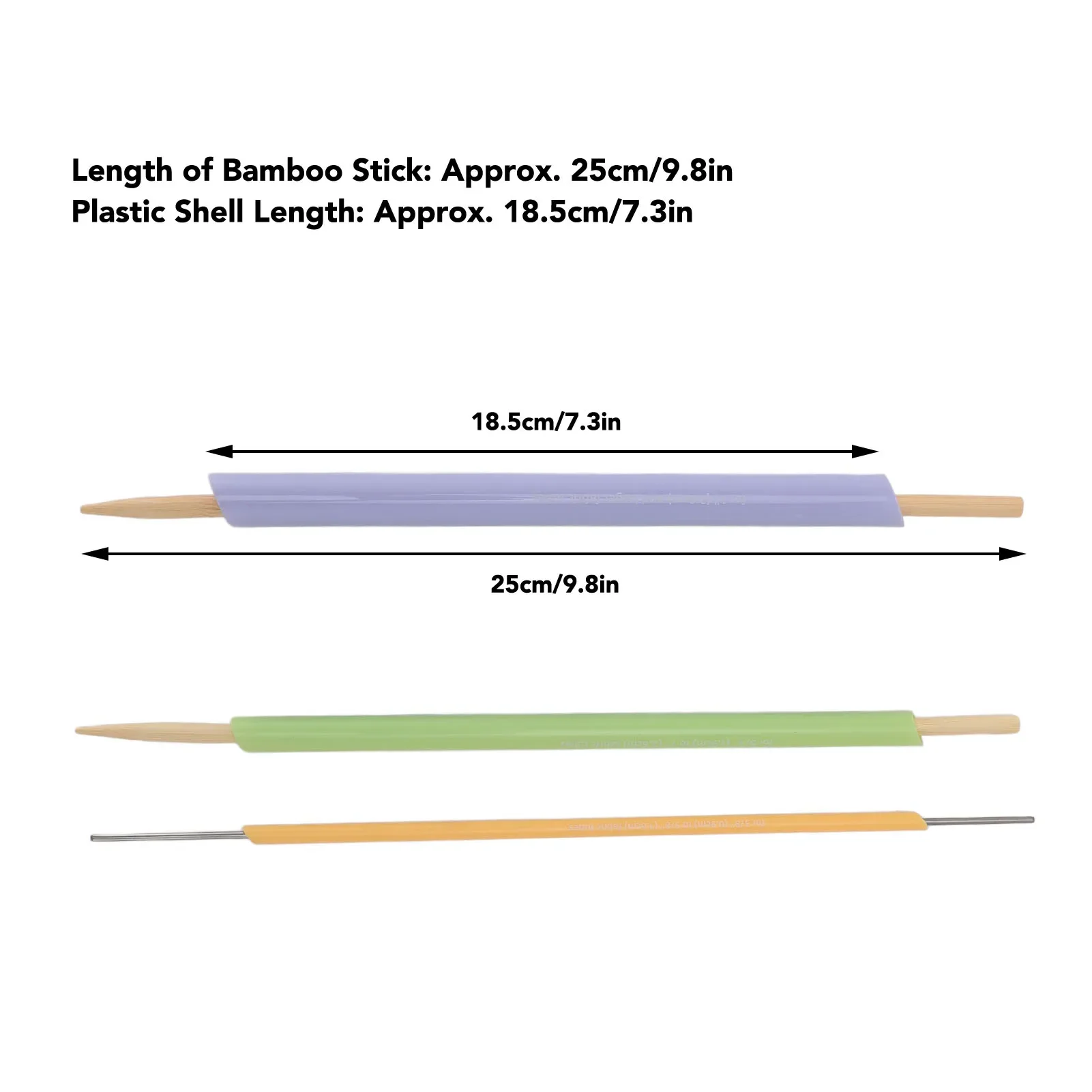 3pcs Fabric Tube Turners Multipurpose Portable Lightweight Efficient Quick Turn Fabric Set For Sewing Accessories