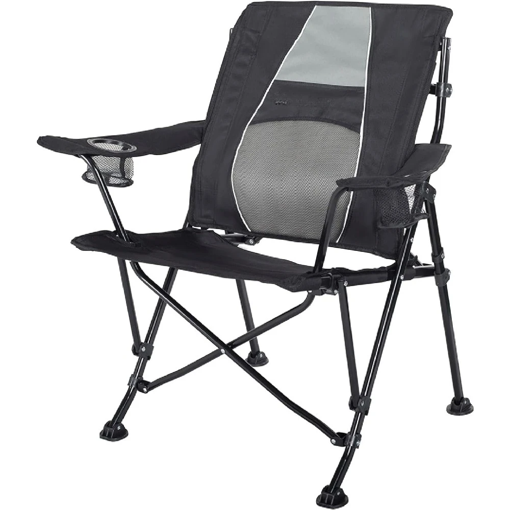 Fishing chairs Guru 3.0 Heavy Duty Camping Chairs with Lumbar Support, Backpack Folding Camp Chair, Fishing chairs