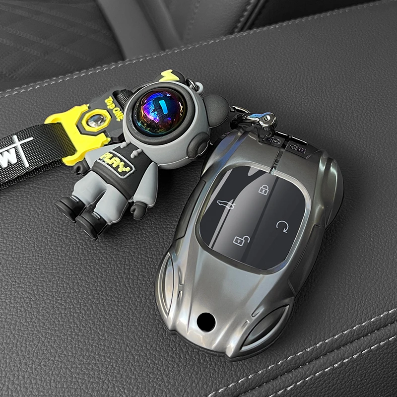 

Metal Car Remote Key Cover Case Holder Chain Shell Protector Fob For GAC Trumpchi Empow J11 J12 J13 J15 J16 GS8 GS4 GS3 Emzoom