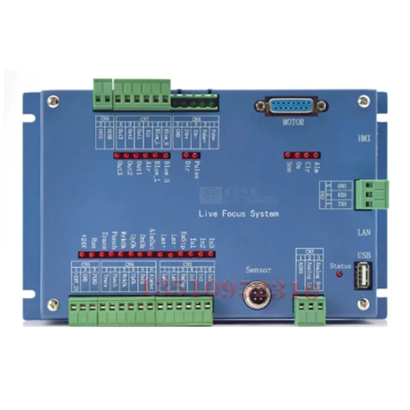Cnc Co2 Laser Controller -Pm-T43 Lfs-Am-T43 Precision Software Automatic Focusing System With Sensor Amplifier