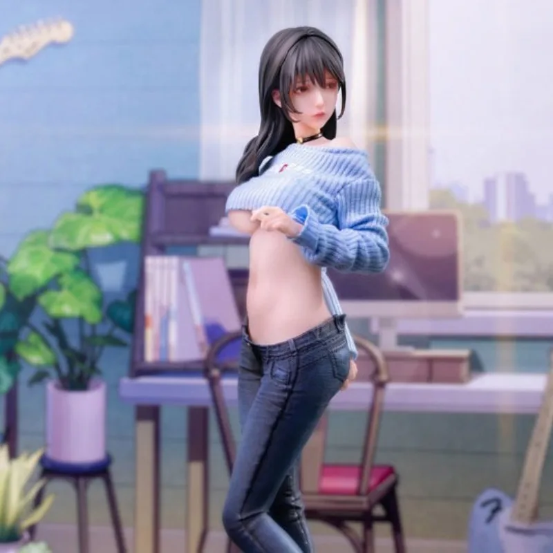 

she is real Guitar MeiMei 1/6 Complete 100% Original genuine PVC Action Anime Figure Model Toys Figure Collection Doll Gift