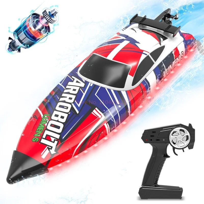 Volantex 79706 Professionelles ferngesteuertes Hochgeschwindigkeitsboot mit bürstenlosem Motor und leichtem wassergekühltem elektrischem Schnellboot