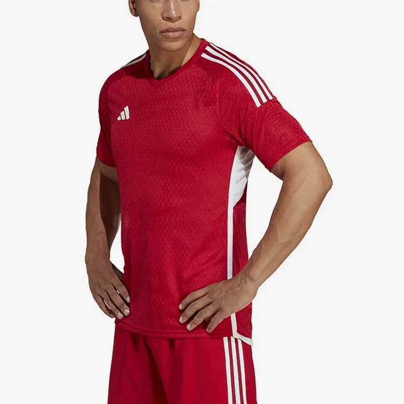 

Adidas genuine Summer Men's Football Training Jersey Short Sleeve HL4712