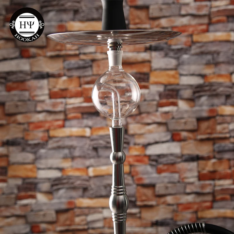 

Glass Ball Molasses Catcher for Metal Shisha Hookah Narguile Fit Regular Tobacco Bowl, High Quality, 18.8mm Joint Size