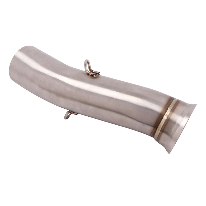 For KTM DUKE 790 890 890R 2018 - 2023 Motorcycle Exhaust Escape Moto Middle Link Pipe Carbon Fiber Cover Connection 51MM Muffler view 6