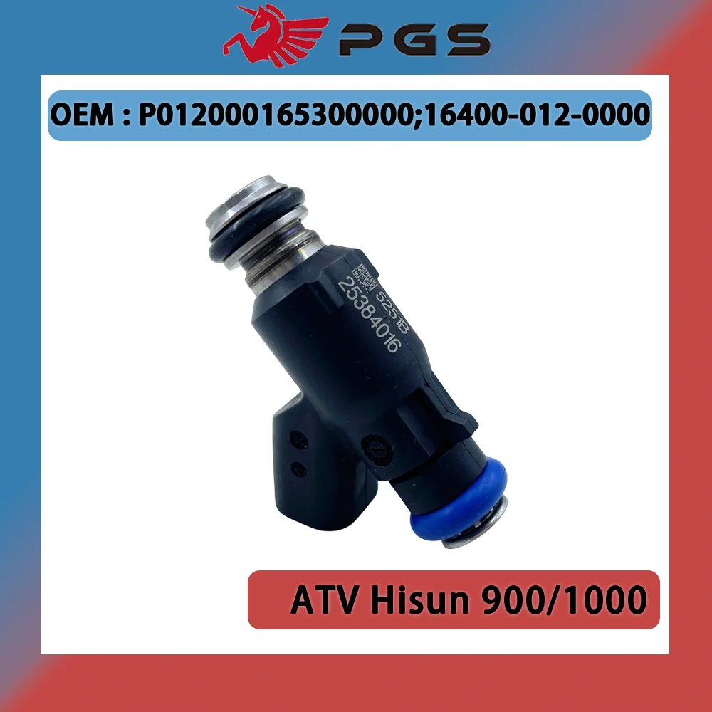 Hisun Massimo ATV Hisun 900/1000 HS1000UTV ATV 1000 Inyector de combustible cuádruple 25384016 Delphi Original 16400-012-0000 P012000165300000