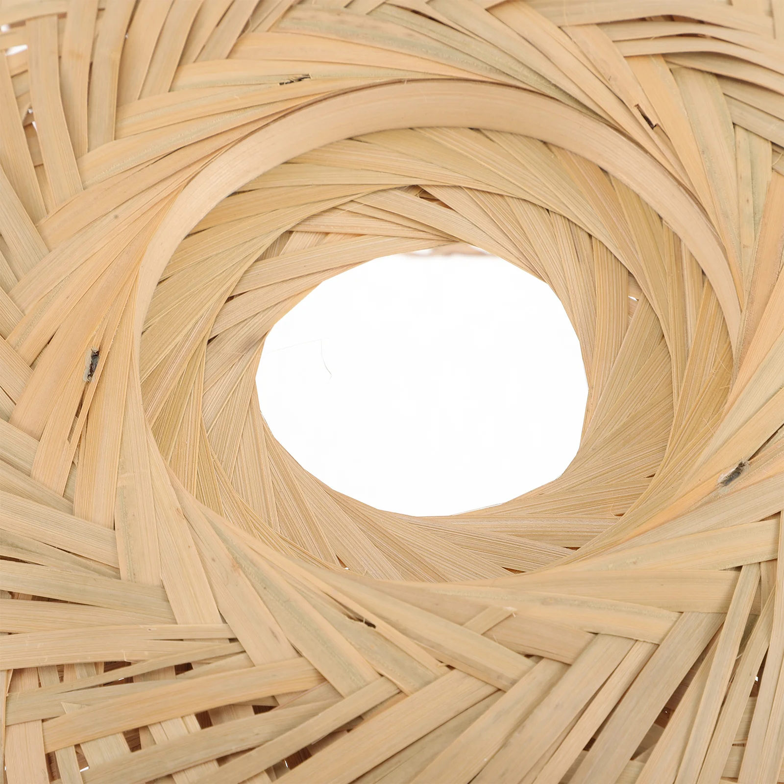

Bamboo Woven Lampshade Ceiling Light Shade Pendant Lamp Cover Chandelier Replacement Hanging Light Shade Soften Bright