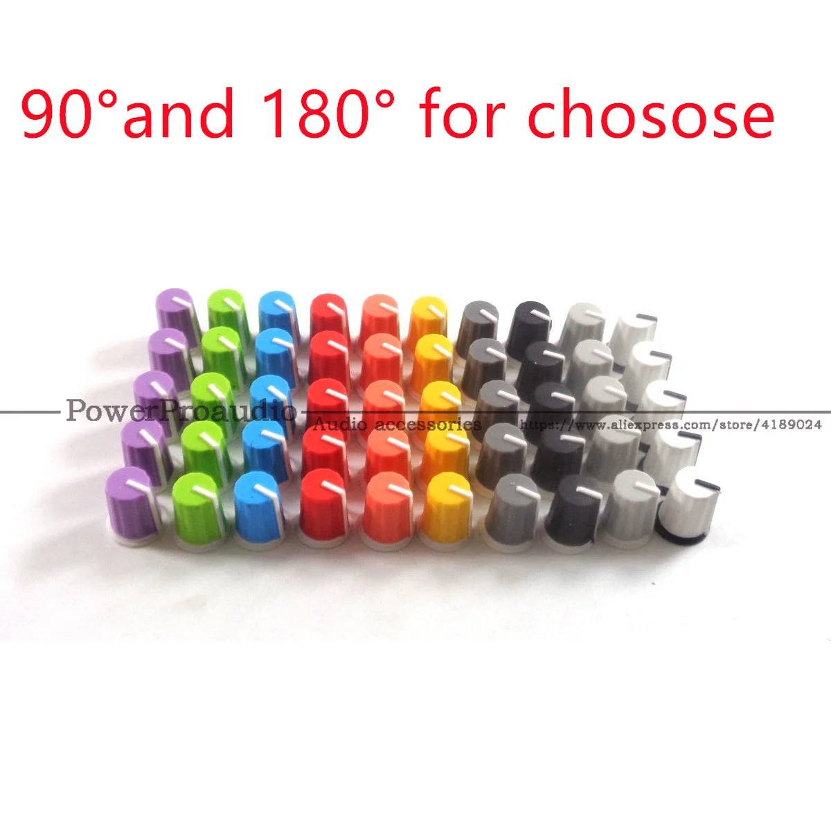 50pcs pioneer DDJ-RR SB2 Mixer EQ Knob Cap 90/ 180 Degree Potentiometer Rubber Knob Cap / Audio Volume Switch Knob