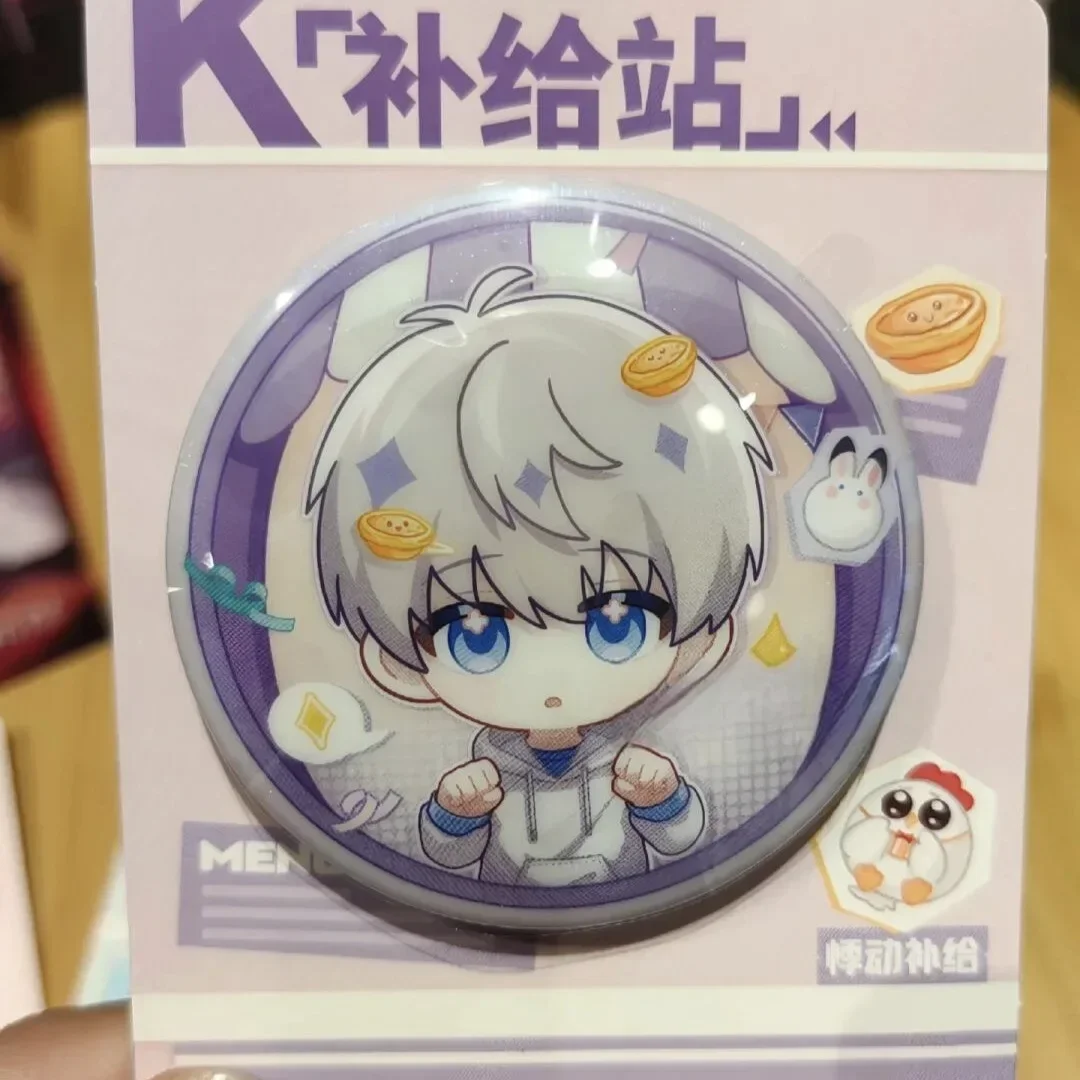 KFC X Love and Deepspace Collaboration Anime المنتجات الرسمية طبعة محدودة Merch Zayne Rafayel Sylus Xavier بطاقة شارة هدية