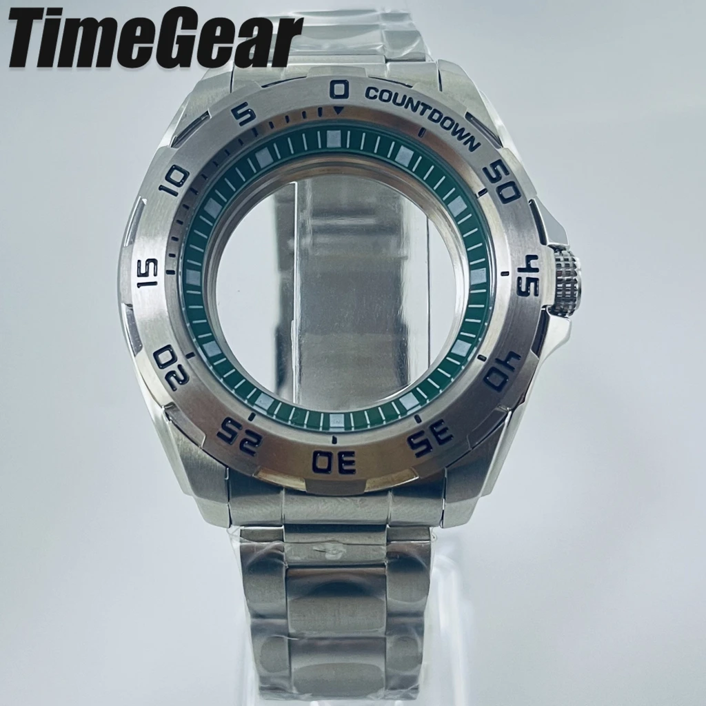

44mm NH35 Modified Monster Case Men's Watch Case For NH34 NH35 NH36 NH38 NH70 Movement Sapphire Glass Waterproot