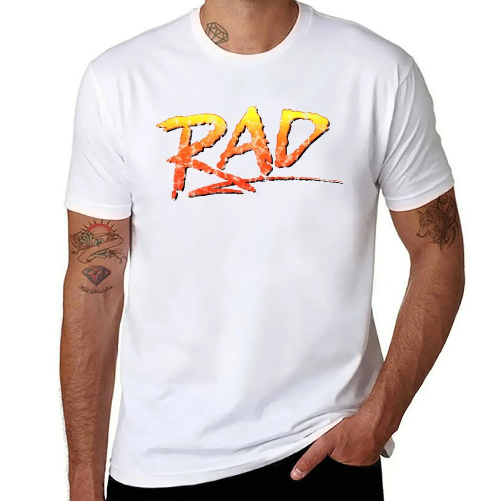 

RAD logo (distressed) T-Shirt g man t shirts for men cotton t shirts man 100% cotton t shirt man T-Shirt