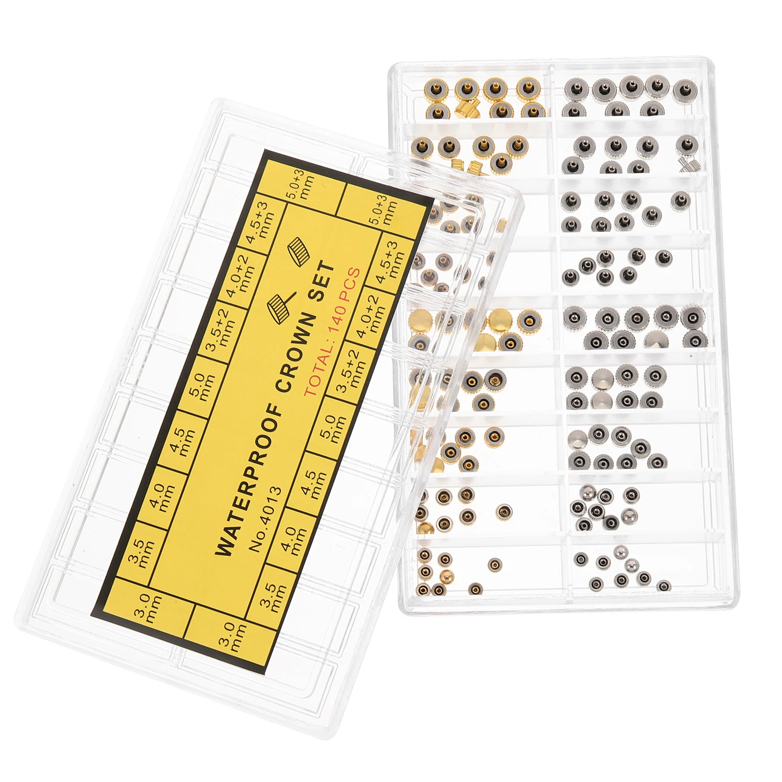 

1 Box Copper Watch Spring Bar Replacement Repair Tool Assorted Crown Parts Durable Sturdy Professional Watch Repair Accessories