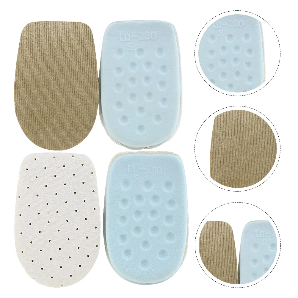 

2 Pairs Inner Height Increasing Insole Shoe Inserts Protector Insoles Latex Increase Pads Thicken