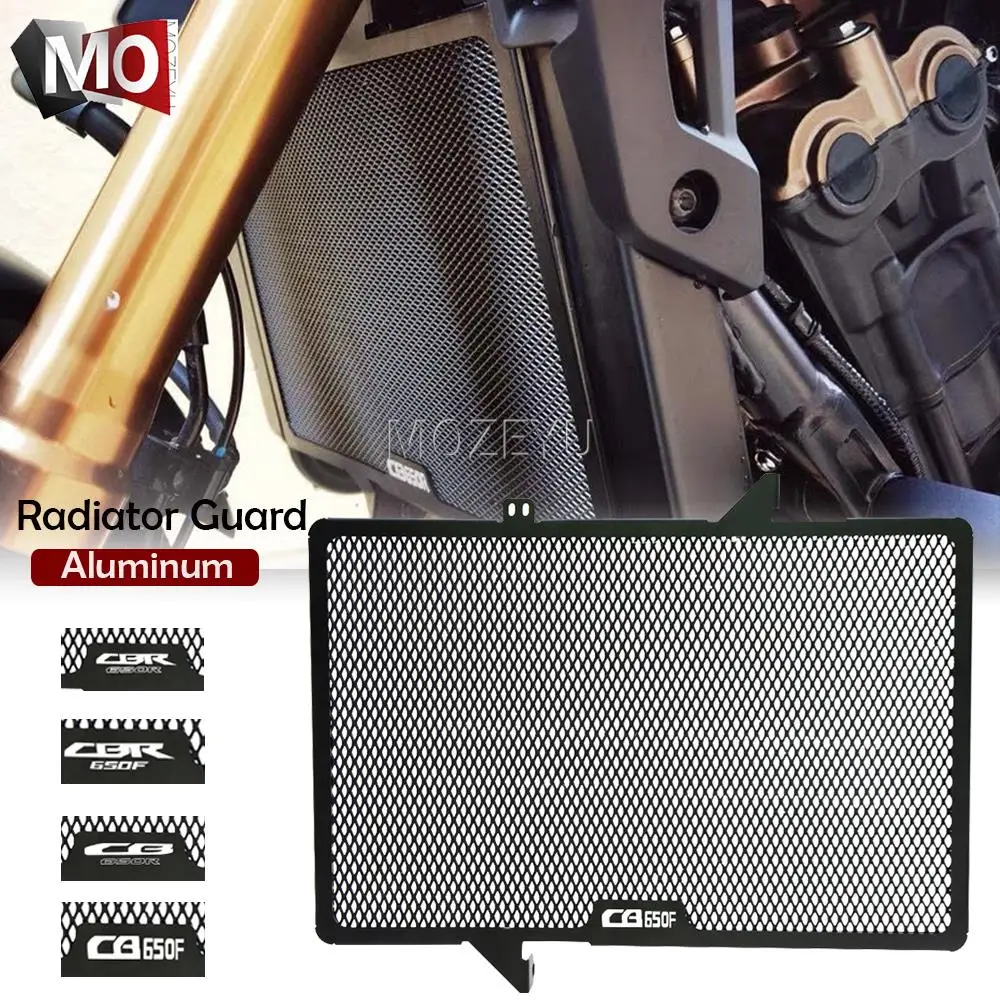 For HONDA CB650F CB 650F 2014 2015 2016 2017 2018 Motorcycle Aluminum Radiator Grille Guard Protector Cover CB650 F Accessories