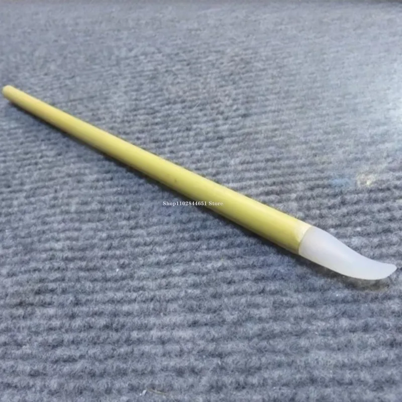 أداة الفخار المنحنية الجلود القلم وعاء صنع الملحقات DIY بها بنفسك السيراميك الأرجواني الطين إبريق الشاي مقبض الجانب الداخلي التشذيب/تلميع أداة