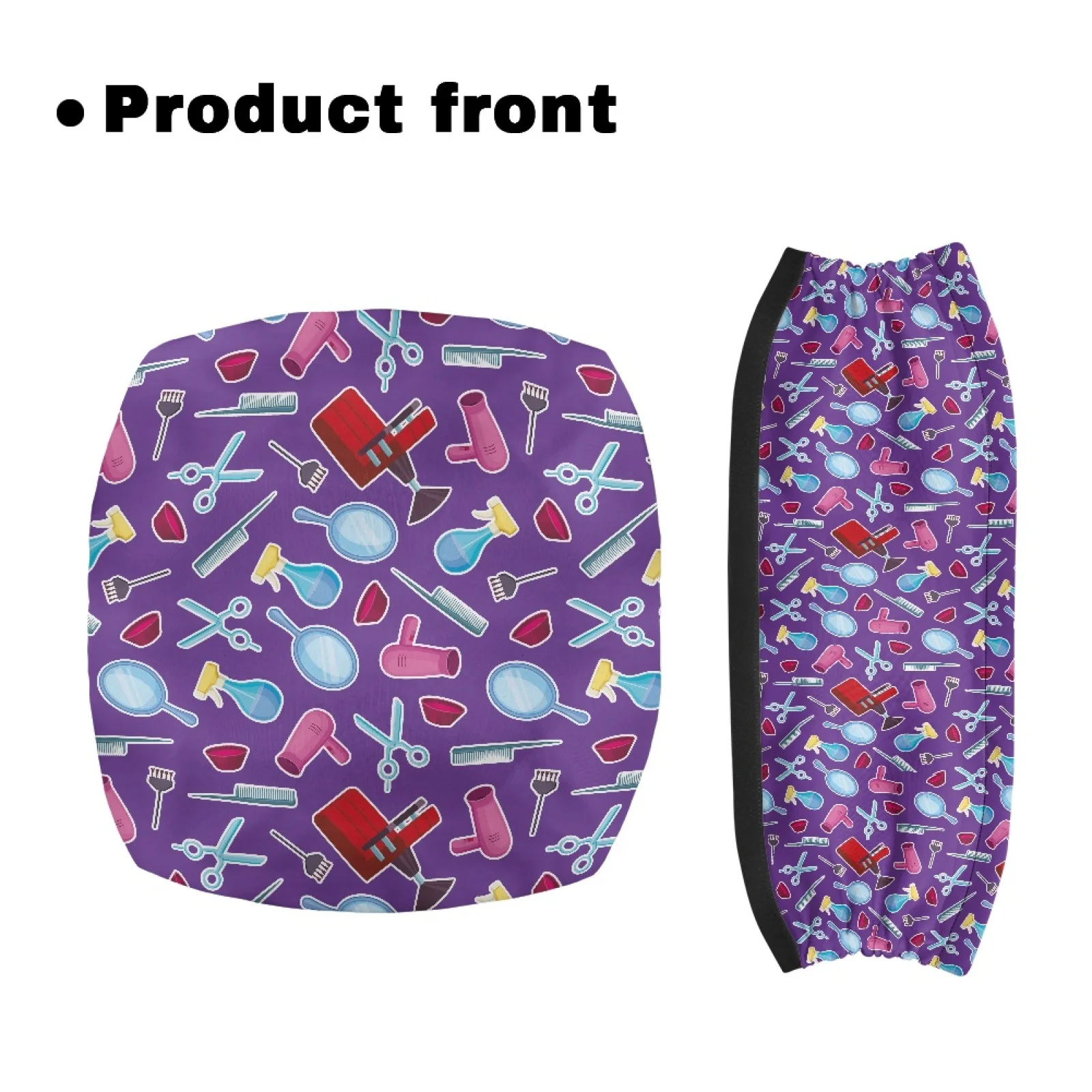 Coloranimal Beauty Tool Print 2PCS Walker Seat Cushion Polyester Walker Cover for Friends