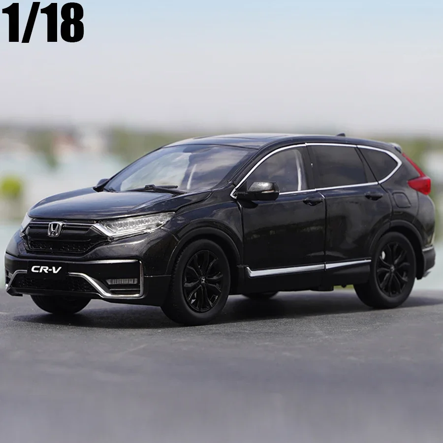 1:18 ALL New 2021 Honda CRV SUV Diecast Alloy Car Model Authorized Authentic Boy Toys Gifts Original Box