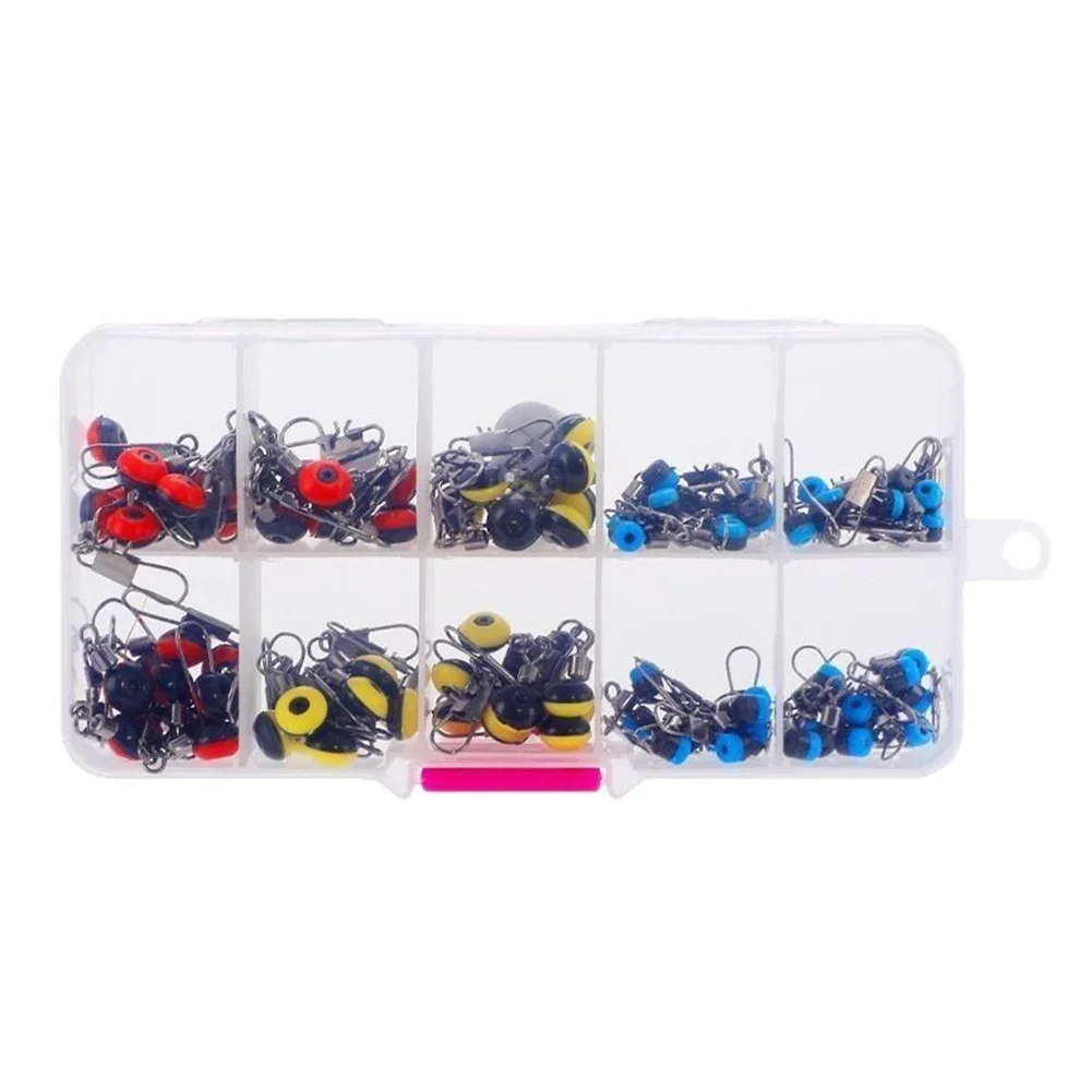

Fishing Trips Connector Kit Fishing Accessories Marine Fishing Equipment Kit Blue Versatile Usage 100-piece Set