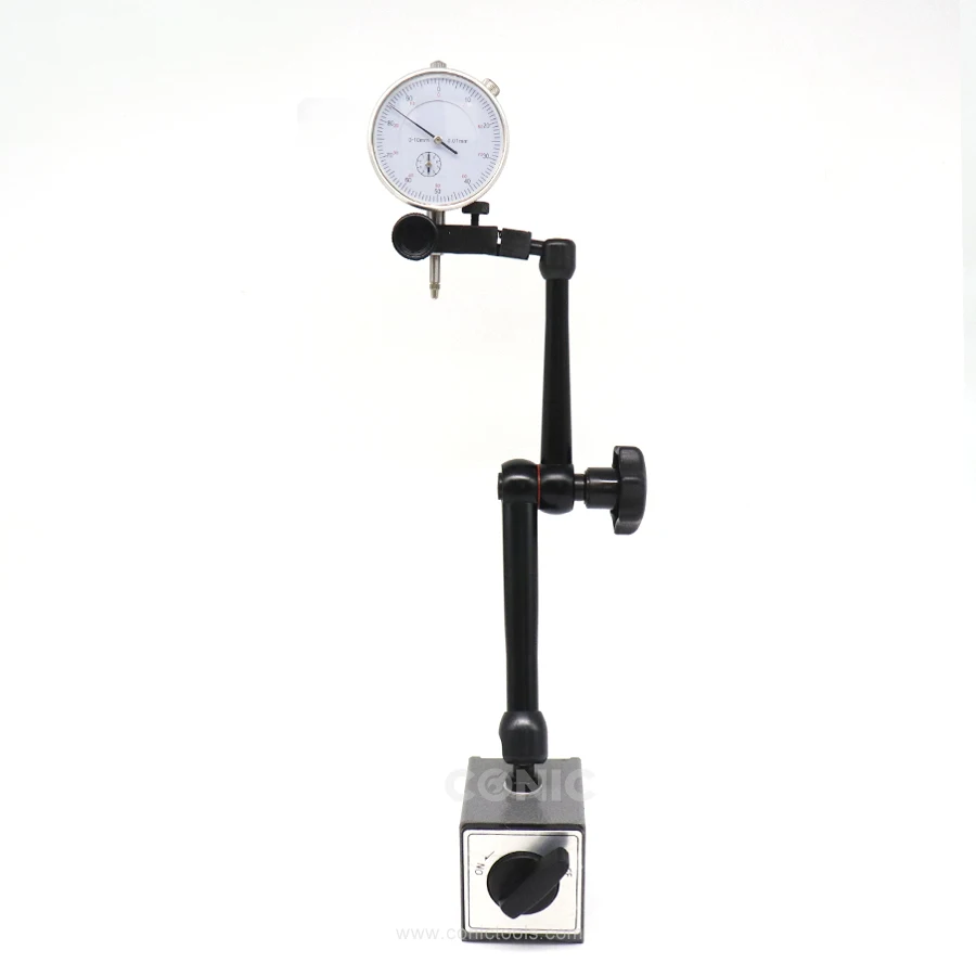 

Механическая универсальная магнитная подставка 80 кг, держатель циферблатного манометра для циферблатного индикатора