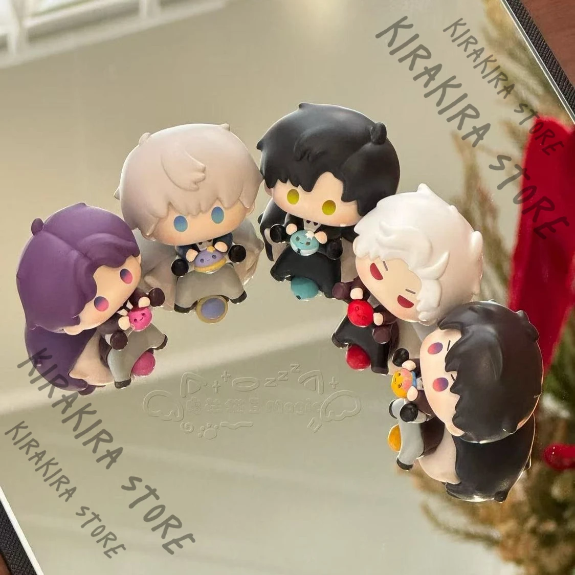 

Love and Deepspace Anime Sylus Caleb Pvc Figurine Maumet Rafayel Zayne Xavier Cosplay Collect Desktop Ornaments Mascot Fangoods