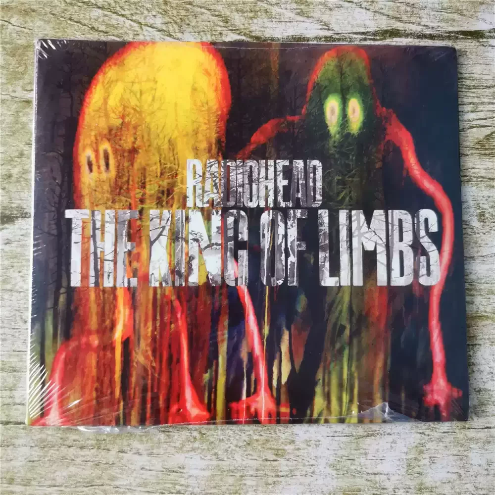 

CD Radiohead The King of Limbs "The King of Lims" IsRadiohead's Independently Released Albums, Using A Minimalist Visual Design.