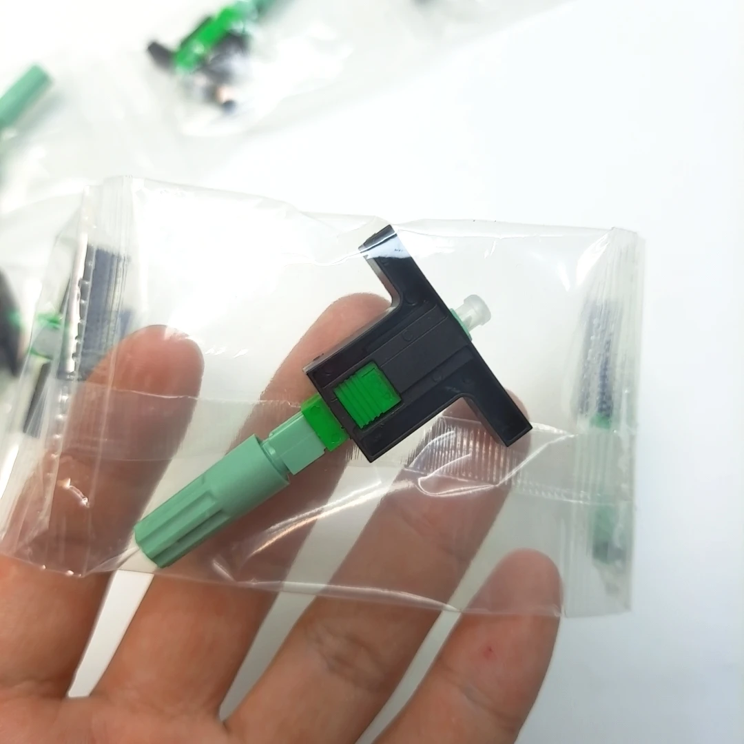 

High-Quality Optical Quick Single Mode SCUPC/SCAPC Leather Fiber Optic Cable Cold Splicing Fast Connector Tools