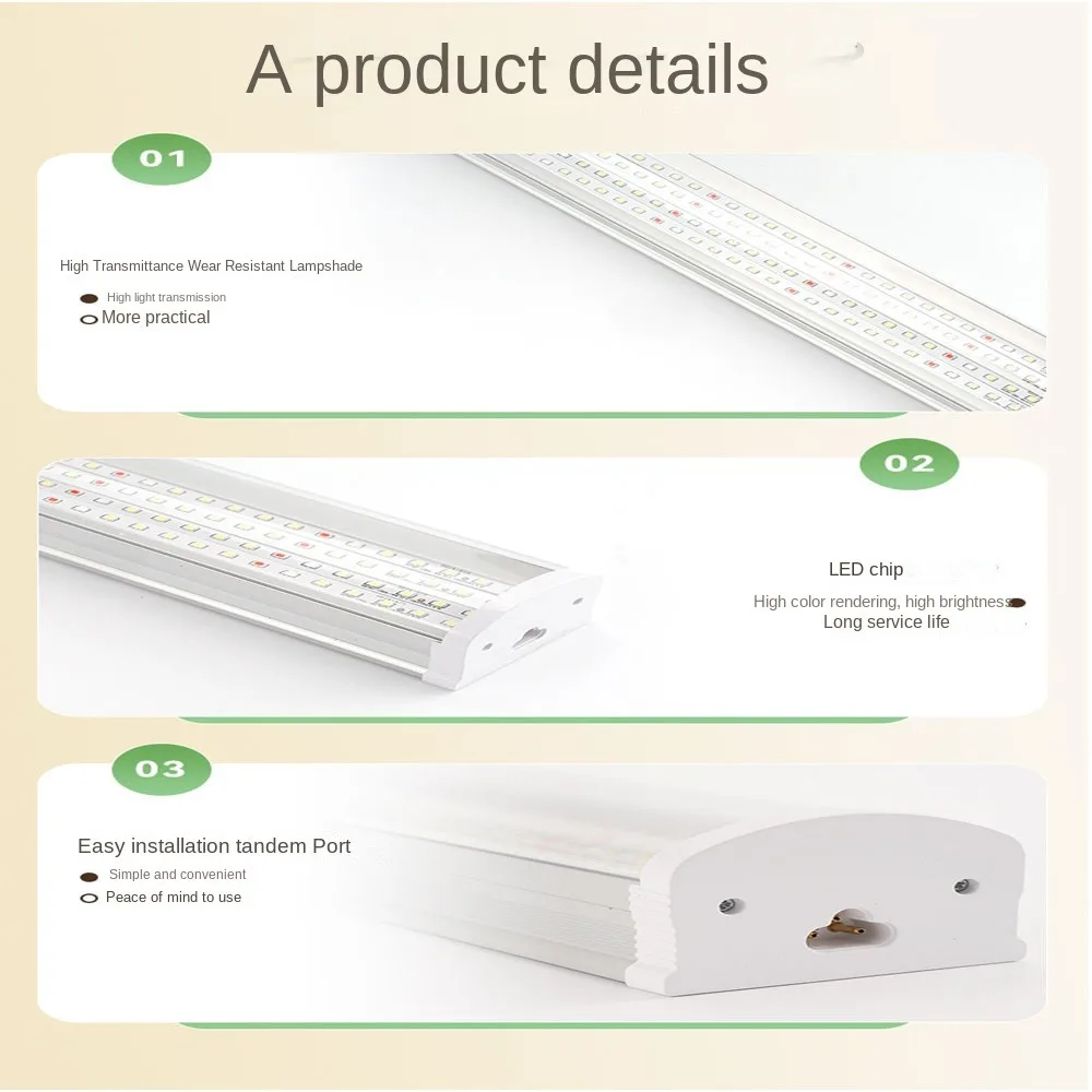 30cm Full Spectrum LED Grow Light Phyto Lamps Plant Growth Lamp For Indoor Flower VEG Seedling Succulent Macrophytes Light