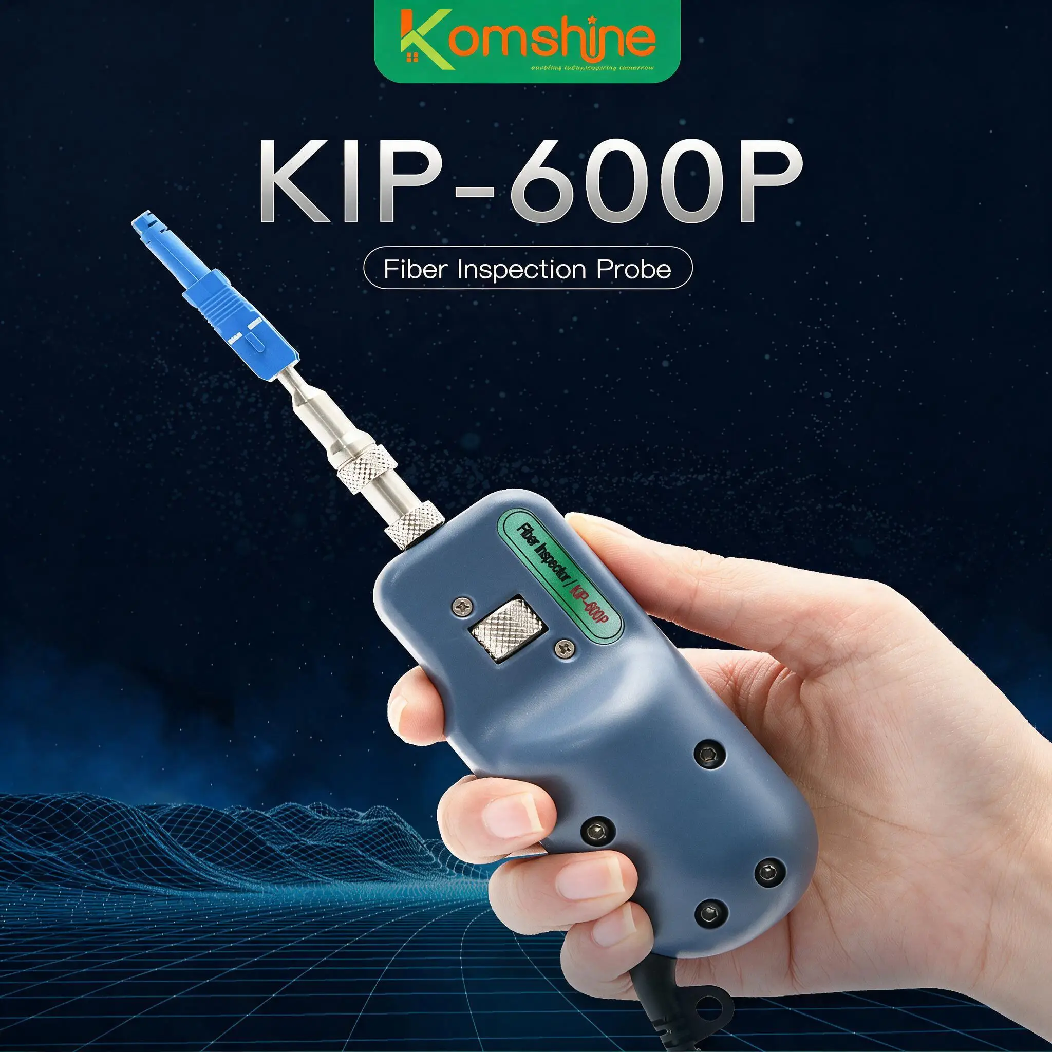 Fiber Inspection Probe  400X KIP-600P Video Optical Fiber Inspector Microscope Standard UPC Tips Optional  APC