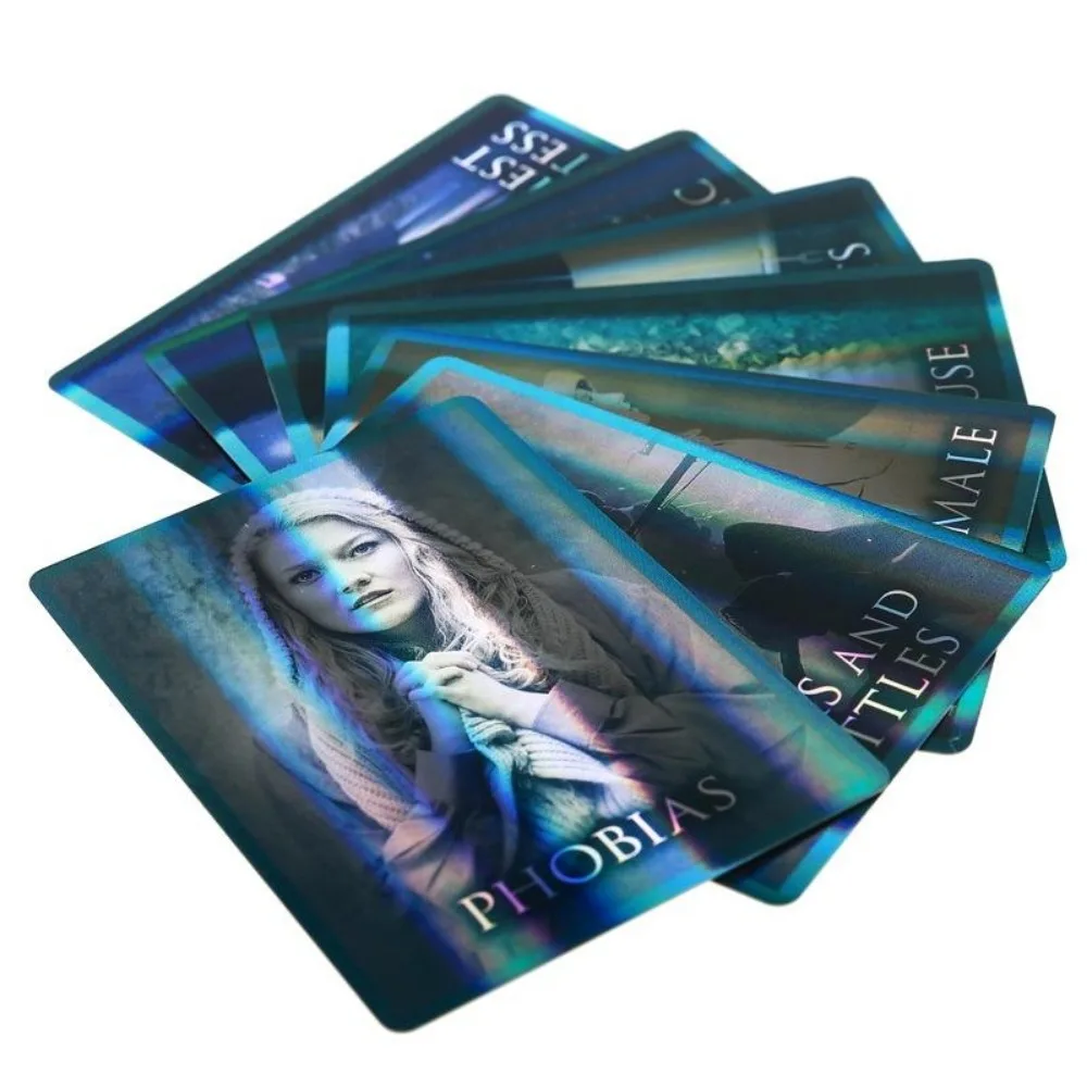 10*6cm Past Life Oracle Cards Laser Version