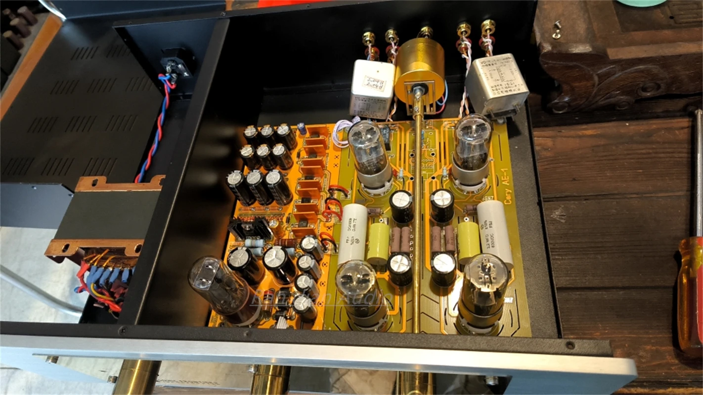 High end CARY ElectronicTube Preamplifier 6SN7*4+5y3*1 Good Voice