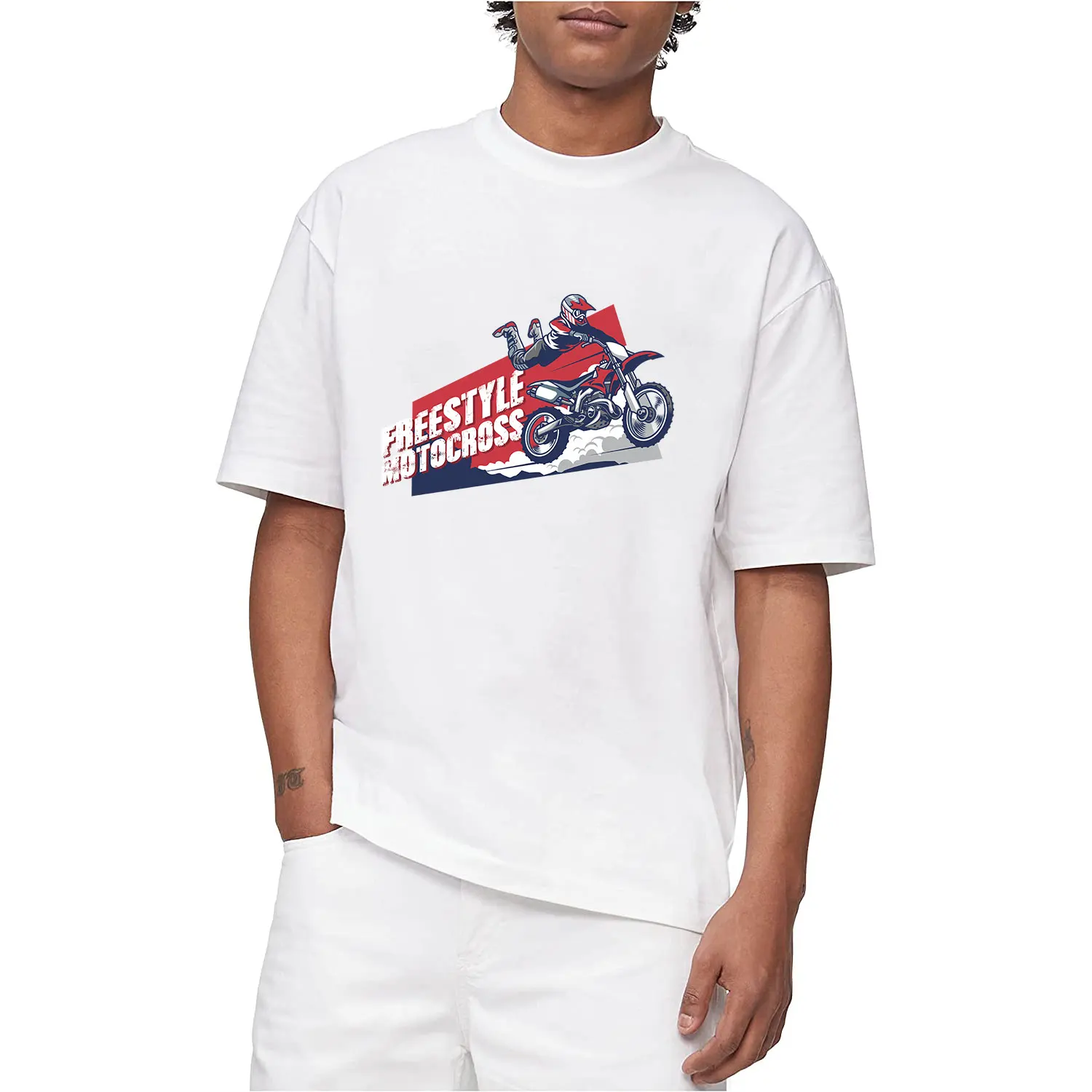 Motocross High Performance Rider Street Racing Iron-on Transfers for Clothing  Easy to Use DIY Decoration