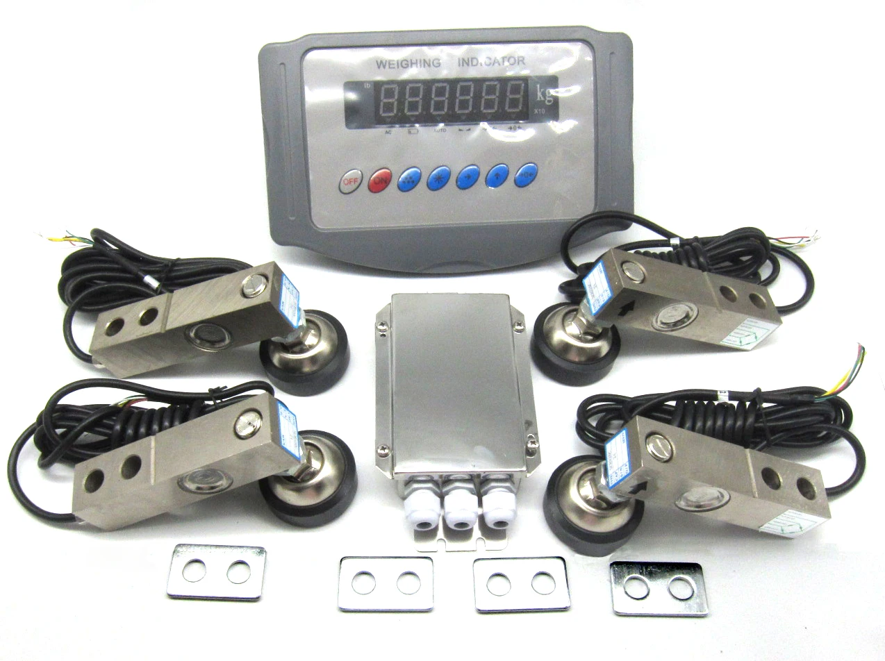 SC8320C High Precision Livestock Scale Weighing Sensor Kit 500kg 1ton 2ton