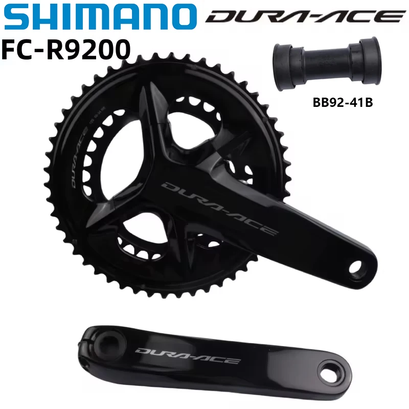 Platos y bielas Shimano FC R9200 12s DURA ACE 160MM 165MM 170MM 172,5 MM 175MM plato de bicicleta de carretera 50-34T 52-36T 54-40T BB BSA Normal