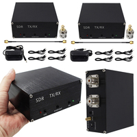 160MHz 100W Portable SDR Transceivers with Host Power Cord Radio Switch Antenna Sharer Aluminum Alloy Box Device TR Switch Box