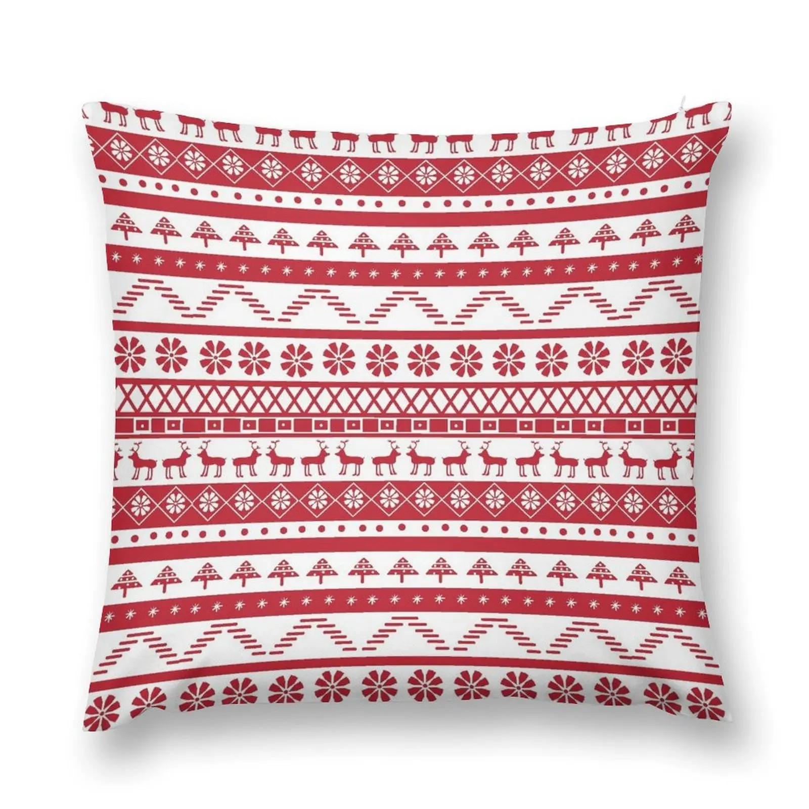 Modern Fair Isle Throw Pillow Custom Cushion Covers For Sofas pillow