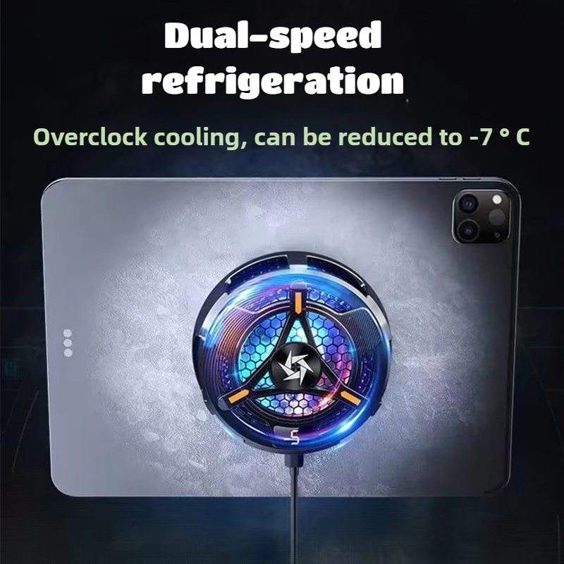 SL06 Z27 Semiconductor เกมแม่เหล็ก Cooler w/อลูมิเนียม Kickstand สําหรับ IOS IPad Samsung Xiaomi Huawei แท็บเล็ต Pad เฉพาะ