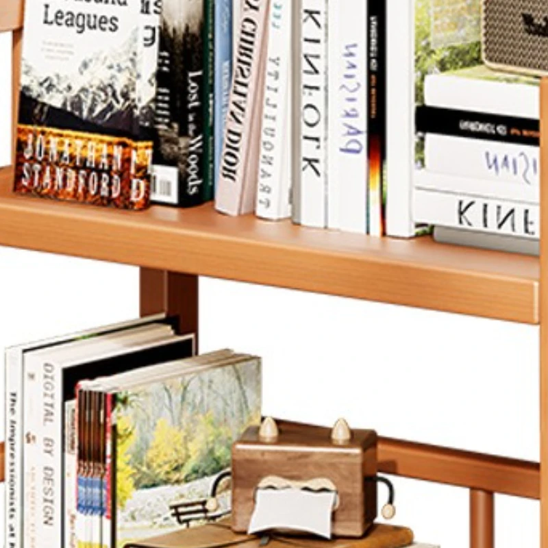 Move Shelf Storage Locker Living Room Display Retro Kitchen Storage Locker Multi-functional BAMBOO Furniture Im Spind MHSNJ