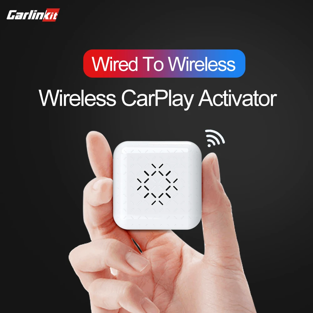 Carlinkit Mini Carplay Box Voor Audi Mercedes Volvo Volkswagen Etc Ondersteuning Bluetooth Draadloze Automatische Aansluiting Opladen Siri Ios15