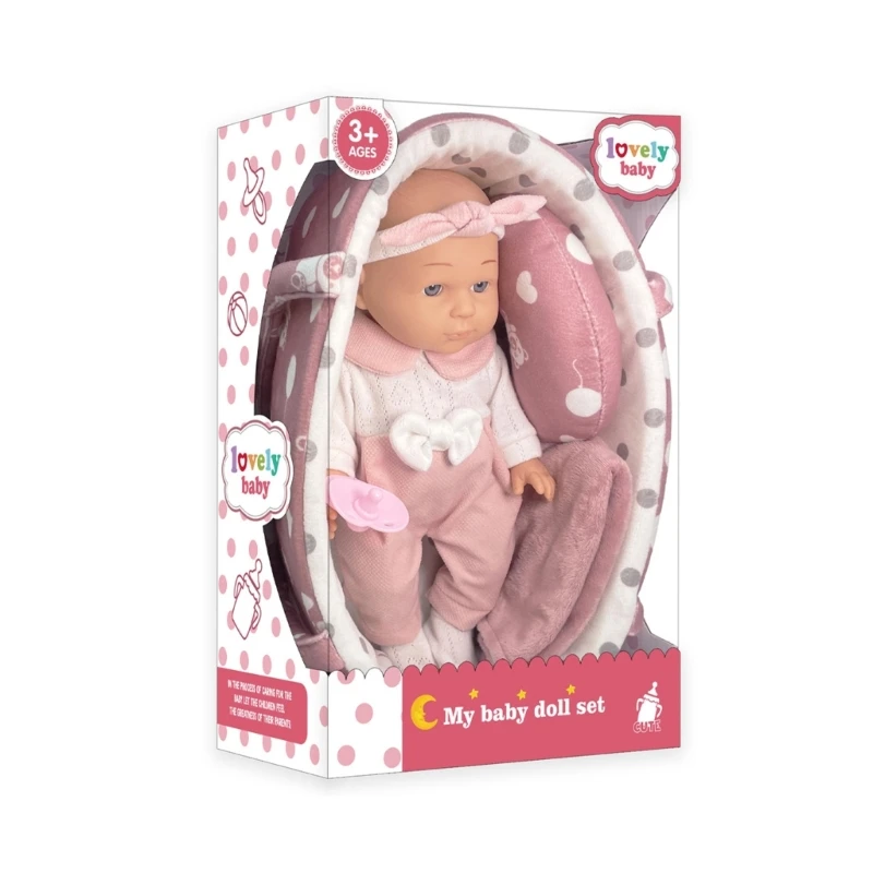 Rebirth Flexibility Limbs Simulation Accompany Toy with Nipple/Blanket