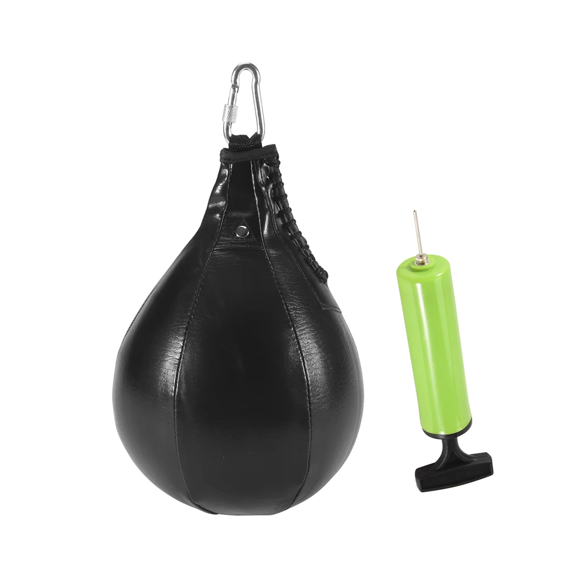 【STOCK】Professional Sandbags Punch Bag Speedbag Training Speed Ball Fitness Boxing Speed Bag Accessory,Black