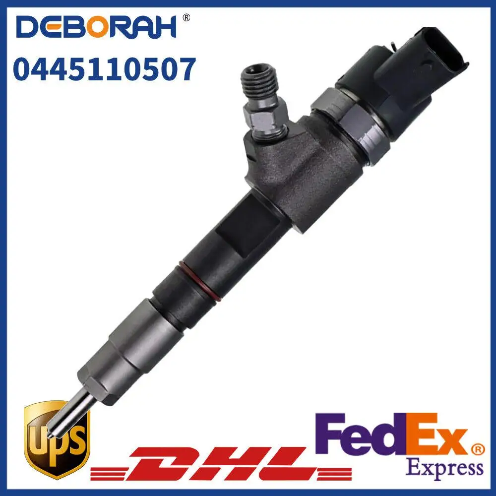 

Diesel Fuel Injector 0445110507 129E0053100 129E00-53100 for Yanmar 4TNV88C Engine