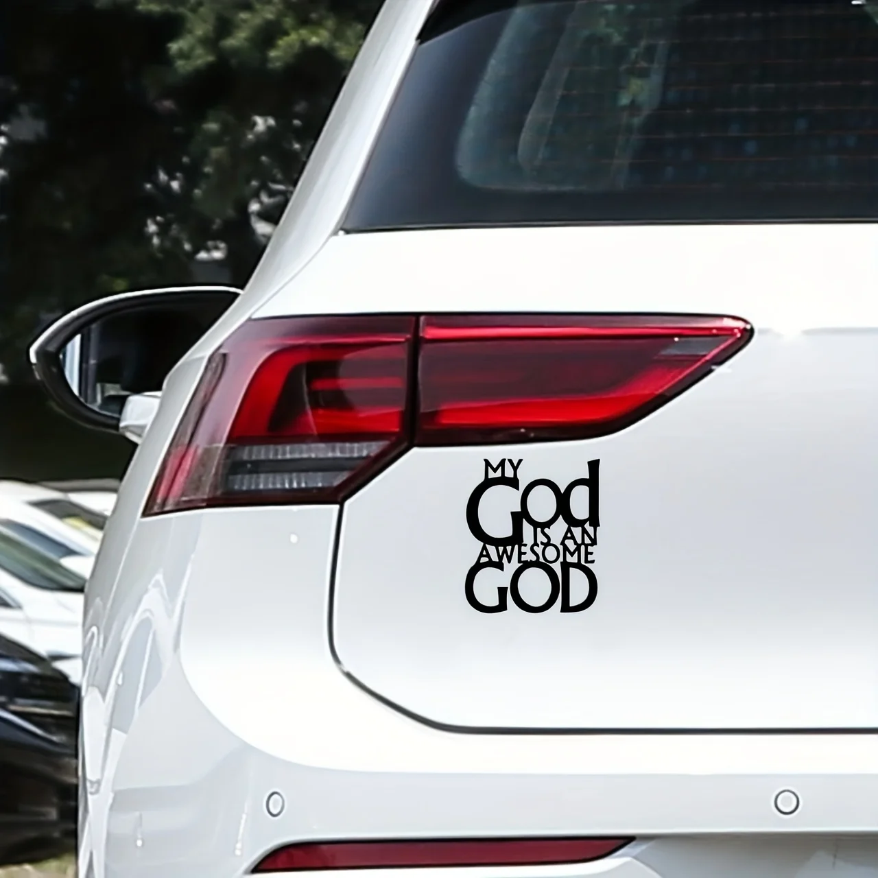 

Автомобильная наклейка MY God is AN AWESOME GOD — самоклеящаяся виниловая наклейка для ноутбука, грузовика, внедорожника, для — массив христианской веры