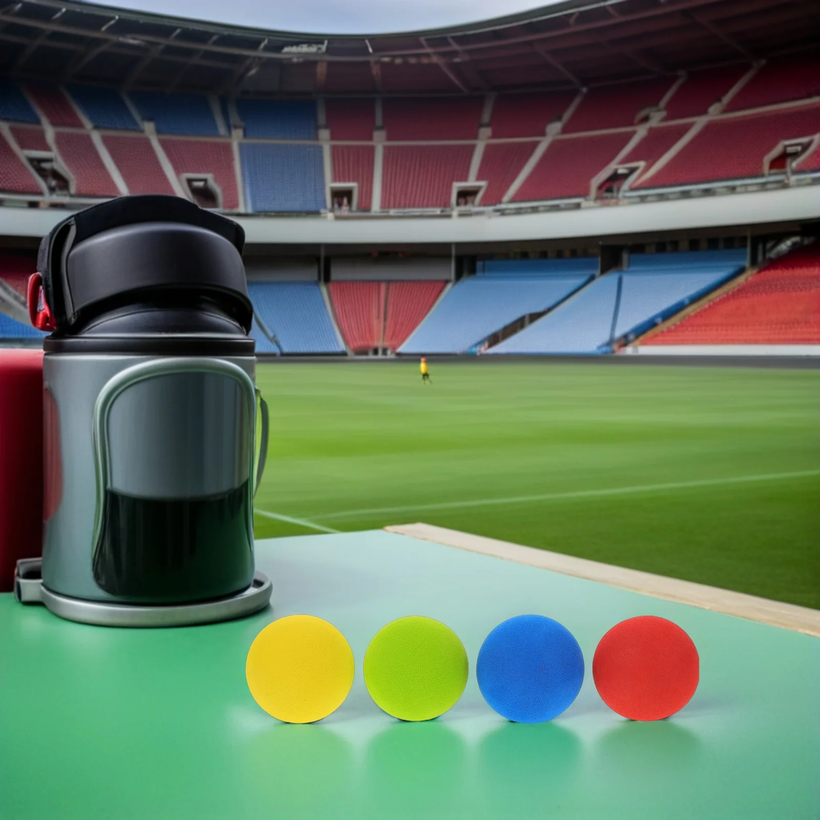 

18Pcs Mini Golf Balls Eva Soft Quiet Indoor Backyard Practice Training Golf Accessories for Garden Sports Practice Balls