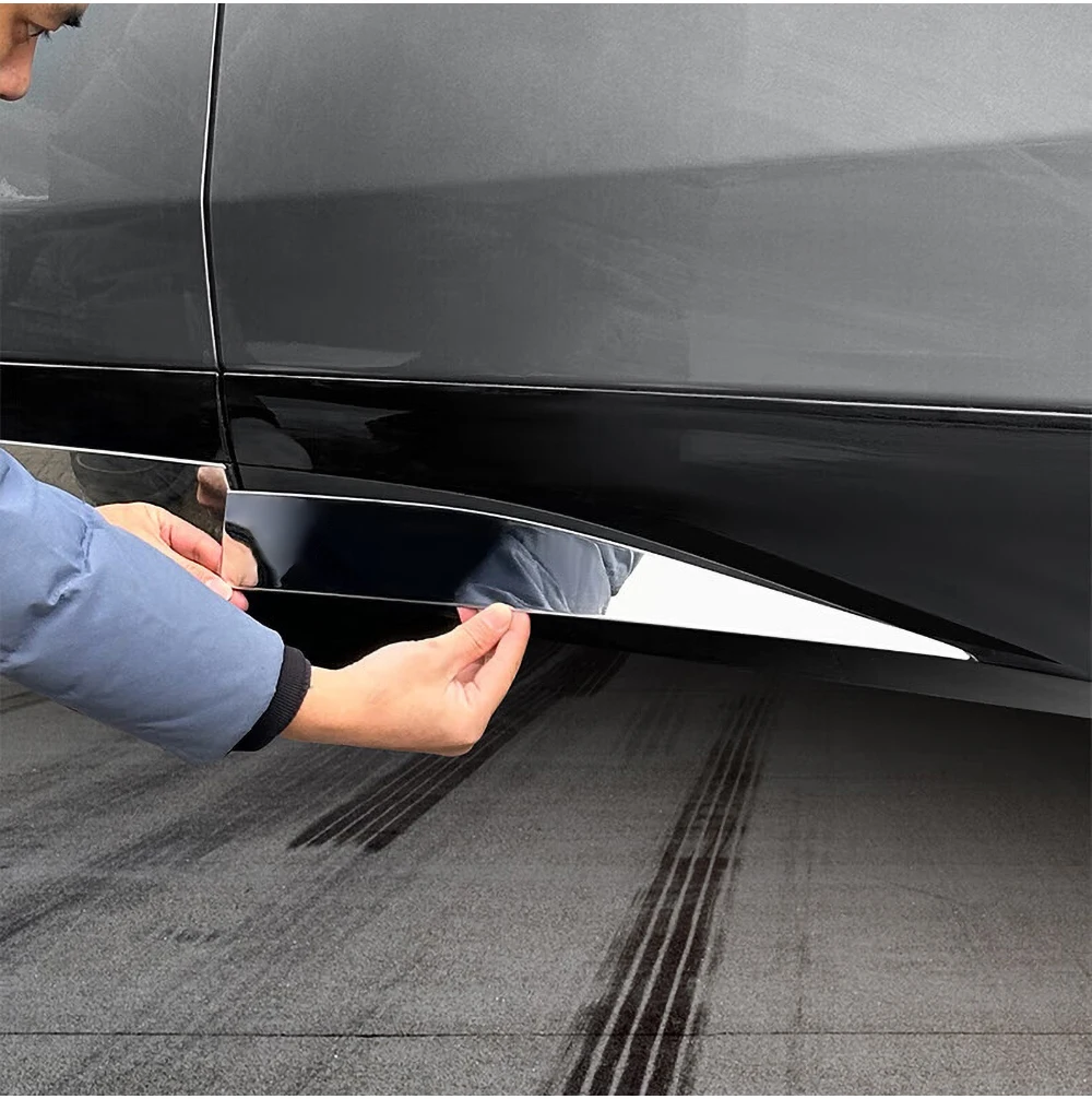 Für Xpeng G6 2023 2024 2025 2026 Edelstahl Seitentür-Karosserieverkleidung Akzent-Zierleiste Aufkleber Abdeckung Zubehör – Detail 7